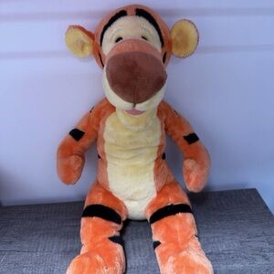 Disney Tigger Plush - Orange, Yellow & Black Soft Toy